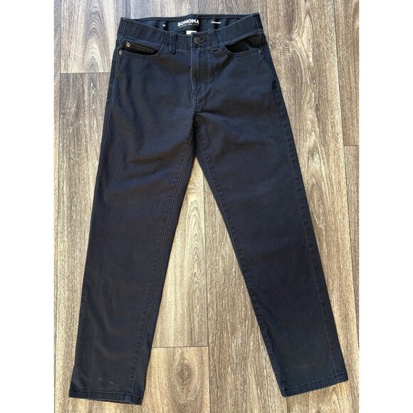 YOUTH BOYS PANTS JOGGERS SIZE 12 GRAY STRETCH CAMOUFLAGE PULL ON DRAWSTRING - Picture 4 of 6